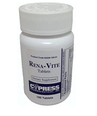 Rena-Vite Tablets 100 Tablets Per Bottle (2 Bottles)