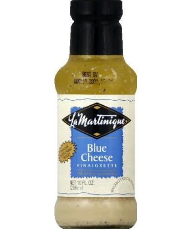 La Martinique Blue Cheese Vinaigrette Dressing 10 Oz (Pack of 3) by La Martinique