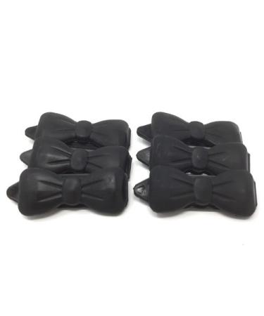 Mini hair clip for pets hair accessories dog hair clip 6 pieces hair clips black 18 - Buy Online on GoSupps.com