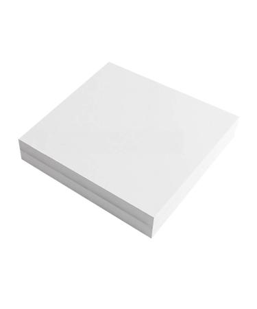 Tear Away Stabilizer for Embroidery Backing 8"x8" - 100 Precut Sheets, Seneme Medium 1.8oz Embroidery Stabilizers - Tearway Embroidery Stabilizer for Machine and Hand Sewing - Fits 4x4 and 6x6 Hoops 8"x8" 100 sheets
