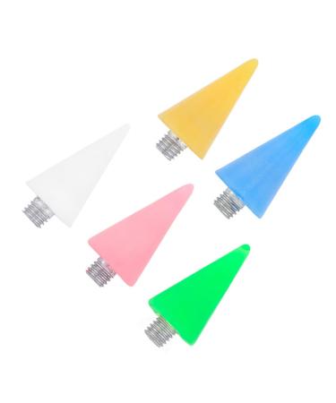 FRCOLOR 1 Wax Tips Drill Pen Wax Replacement Tips Rhinestone Picker Wax Head Nail Rhinestones Picker Pencil Bead Picker Tool Nail Dotting Pen Dotting Pen Head Crystal Pointed Drill Pointy