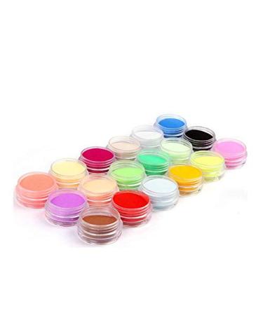 Artlalic 18 Colors Acrylic Powder for Nail Art - Sparkle Dust UV Powder & Pigment for Stunning Nail Designs - Buy Online on GoSupps.com