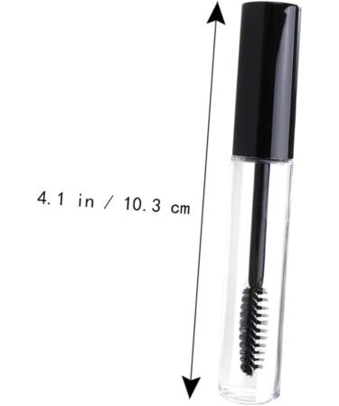 WOONEKY 5pcs Eyelash Cream Bottle Empty Mascara Tube Empty Eyelashes Bottle Eyelash Brush Tube Black - Buy Online on GoSupps.com