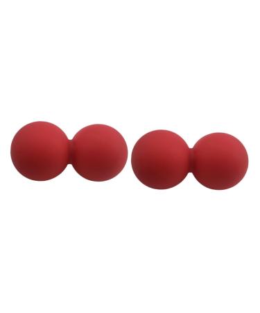 Healvian 2st muscle roll Self-massage mobility peanut peanut ball peanut massage ball double massage massage roller peanut massage silicone roll yoga-ball foot sole fascia ball fitness