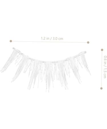 FRCOLOR 15 Pairs Makeup False Eyelashes Natural False Lashes White Fake Eyelashes Japanese Eyelashes White for Eyes Fiber Lashes Extension Natural Eyelashes Cosplay Japan - Buy Online on GoSupps.com