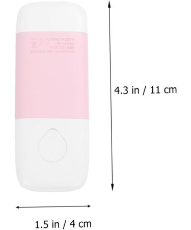 FOMIYES 1pc Portable Humidifiers Spray Usb Humidifier Face Steamer Charge Hydrating Instrument Travel 15.5x3.55cm Pink - Buy Online on GoSupps.com