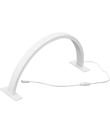 Lampe de Manucure Demi-lune Alliage d'aluminium 25W LED Lumi re de Cils 3000-6000K 3 Temp ratures de Couleur Petite 100-240V pour Salon de beaut (Prise UE) - Buy Online on GoSupps.com
