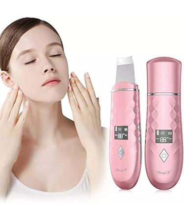 Ultrasonic Skin Scrubber Heater Face Cleaning Spots Dirt Blackhead Remover Whitening Lifting Slimming Cleaner Face Care Tools 45 - Buy Online on GoSupps.com