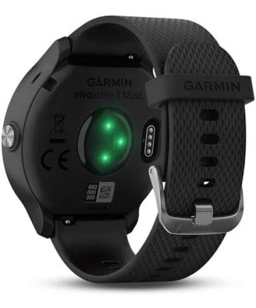 Garmin vivoactive 3 Music GPS Smartwatch - Black/Silver (Renewed) - Buy Online on GoSupps.com