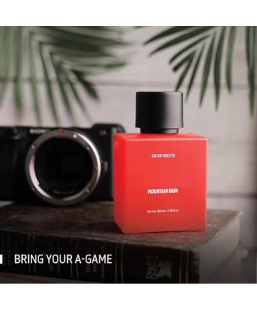 thakor craft Mountain Rain Eau de Toilette (EDT) | The Spirit of Adventure | Rich aromatic blend of cool Aqua & spicy Cardamom | Long lasting fragrance Premium perfume for men 100 ml - Buy Online on GoSupps.com