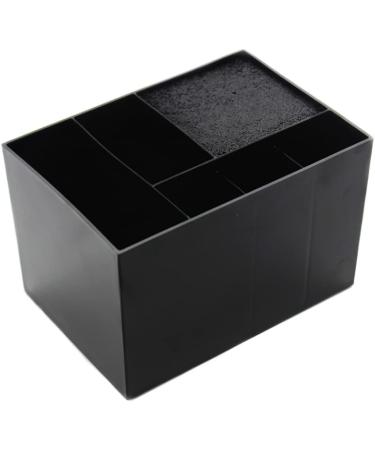 Hair Scissors Barber Storage Box Holder Hair Brush Organizer Black Hairdressing Groomer Tool Box Barber Tools Holder - Buy Online on GoSupps.com