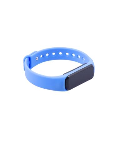 Yarnow safety arm bands wristwatch silicone bracelet for children bracelet for children band for boys watch bracelets Intelligent band Intelligent bracelet Led tracking device Fitness 23*2cm blue