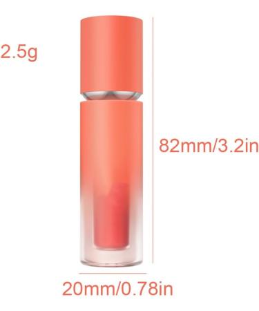  lmoikesz 2.5g Waterproof Long-Lasting Matte Lip Gloss Travel Handbag Lip Gloss Non-Stick Cup Makeup Accessories Girlfriend Gifts Type 5 - Buy Online on GoSupps.com