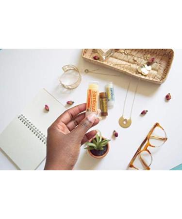 ZAMBEEZI Organic Beeswax Lip Balm Variety 4 Pack - Lemongrass Tangerine & Honeybalm - Fair Trade & Ethically Sourced - Buy Online on GoSupps.com