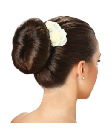 Goldrose Beauty BUN Hot Hair Bun Maker 2 Piece Set - Small & Large Doughnut Donut Buns Curler Accessory in Black - Buy Online on GoSupps.com