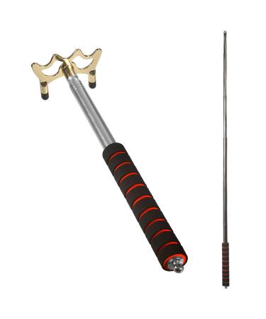 CENMO Retractable Billiards Pool Cue Stick Bridge with Brass Bridge Head, Billiards Pool Cue Accessory Retractable Bridge with Low Brass Head - Buy Online on GoSupps.com