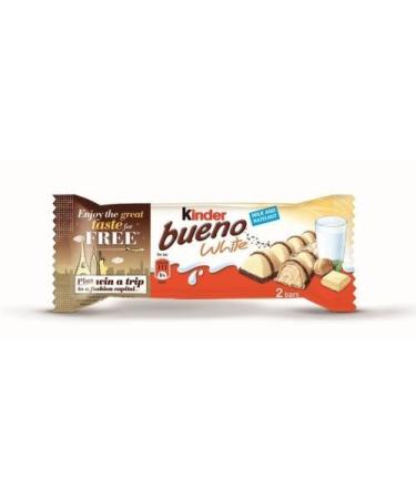 Pack of 6 Bueno White children's cans (1.4 oz) by N/A