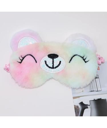 4 Pack Unicorn Sleeping Masks for Girls - Cute Plush Eye Cover Set for Kids, Teens, and Women - Ideal for Travel, Naps, and Night Sleeping - Buy Online on GoSupps.com