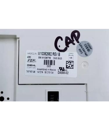 Genuine Dishwasher Control Board W10352582 - Same Day Shipping | 60 Days Warranty | International Delivery - Buy Online on GoSupps.com