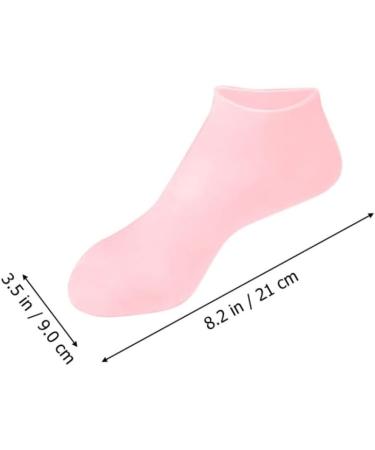 MAGICLULU 2 Pairs Exfoliating Moisturizing Socks Heel Boots for Women Socks for Girls High Heels Girls Moisturizing Sock Women Socks Foot Moisturizing Foot Covers Woman - Buy Online on GoSupps.com