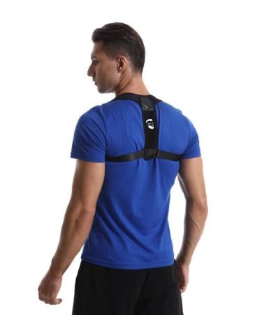 Posture Corrector for Men & Women | Adjustable Upper Back Brace | Breathable Support & Straightener for Neck Back Clavicle & Shoulders - Shop Now - Buy Online on GoSupps.com