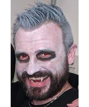 Funzera Red Devil Colored Contact Lenses for Halloween - Non-Prescription Cosplay & Carnival (2 Pieces) - Buy Online on GoSupps.com