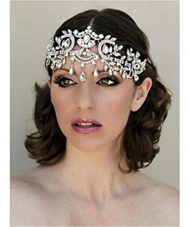 BELLAWOO Vintage Crystal Bride Tiara - Rhinestone Wedding Headband - Buy Online on GoSupps.com