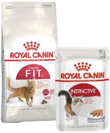 Royal Canin Fit Complete Dry Adult Cat Food 2 x 400g - Buy Online on GoSupps.com