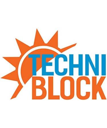 Techniblock SPF 50 Sunscreen 300ml x 2 - High Protection UV Blocker for All Skin Types | International Shipping Available - Buy Online on GoSupps.com
