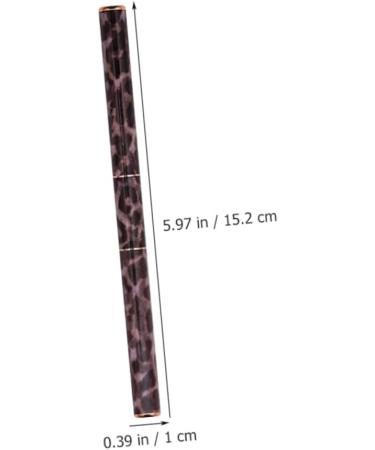 Healeved Leopard Print Double-ended Nail Art Pen Nail Art Brush Flamingo Scrunchies Nail Drawing Liner Pen Liner Brush for Nails Nail Gel Polish Nail Liner Brush Metal Double Head Nail Glue - Buy Online on GoSupps.com