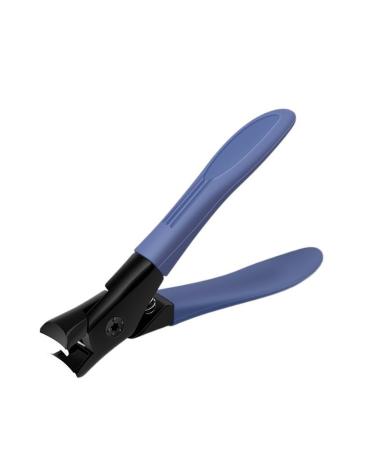 Nail Clippers Splash Resistant Nail Clippers for Household Toe Nail Enhancement Tools Toenail Clippers (Color : Blau)