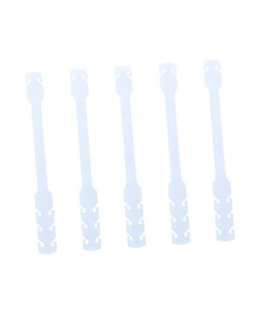 Fomiyes 5 pcs rope extension buckle adjustable headband rope buckle adjustable mask bracket ear protection for masks earrings wardrobe masking buckle face