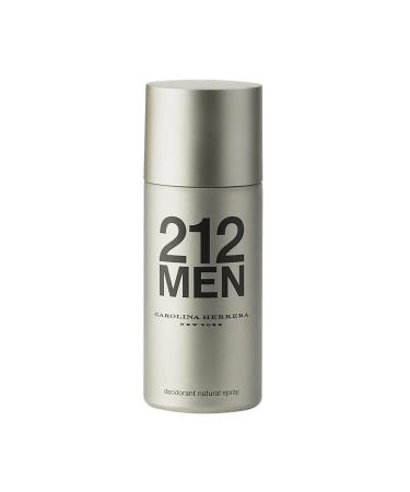 Carolina Herrera 212 Nyc Men Fragrance For Men - Quick-Drying Spray - 24-Hour Protection Against Body Odor - Fresh Masculine Scent - Green Freshness And Warmth Of Spices - Deodorant Spray - 5 Oz - Buy Online on GoSupps.com