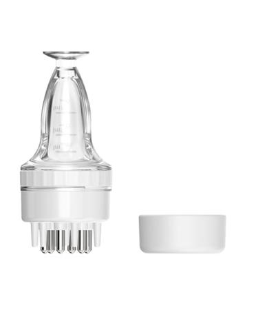 Qtynudy scalp Applicator massage device scalp treatment root ridge applianter bottle for essential oil growth applicator durable easy to use -b