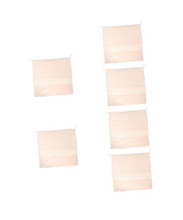 TOVINANNA 6 Pcs Hair Dryer Storage Bag Hair Dryer Pouch Make up Organizers Bag Portable Hair Curler Suede 40x40cmx6pcs Beigex6pcs