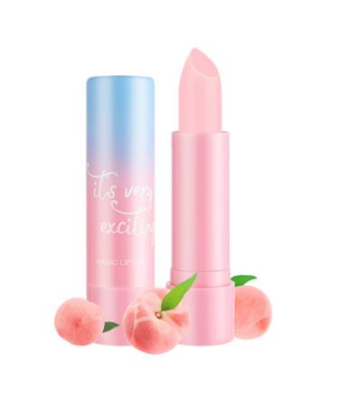 Allbesta Jelly Lipstick Natural Aloe Moistourizing Color Changing Temperature Change Color Long Lasting Makeup Lip Blam (#01)