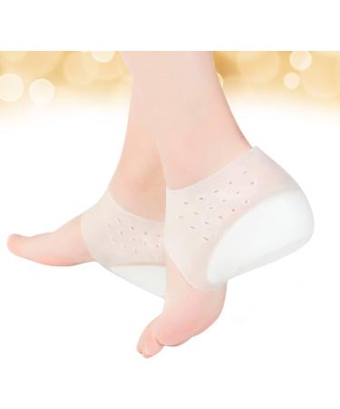 FRCOLOR Heel Lift Inserts Heel Cups for Heel Kawaii Room Decor Invisible Height Increase Insoles for Heel Pain Max High Heel Inserts Shoe Pads Inch Man Heighten White White Size 2 - Buy Online on GoSupps.com