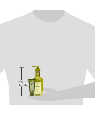 Fruits & Passion Coriander and Olive Tree Hand Soap 200ml and Nourishing Hand Butter 60ml - Buy Online on GoSupps.com