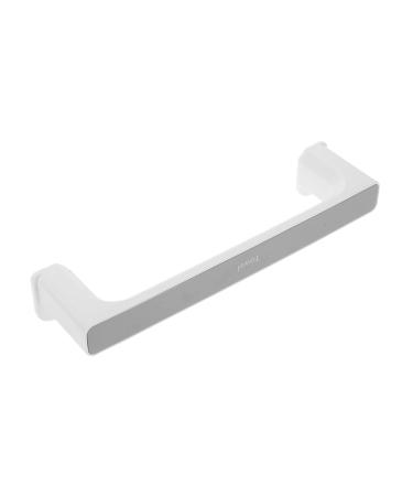Artibetter Towel Rack Rack Cabinet Towel Holder Suction Towel Bar Bathroom Single Towel Bar Towels Plastic Pp Grey 25.7X6.5CM