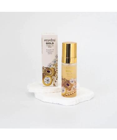 Klara Cosmetics Mumbai Beauty Set - Exquisite Eyeshadow Palette & Luxurious Gold Body Spray Duo | Shop Internationally - Buy Online on GoSupps.com