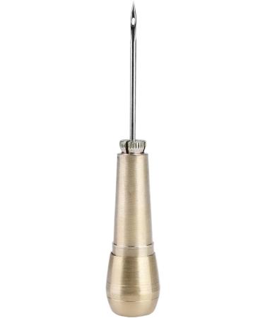 Copper Handle Sewing Awl Kit with 3 Needles - DIY Tool for Canvas and Leather Repair - Buy Online on GoSupps.com