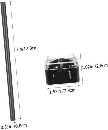 Angoily 1 set Eyebrow Women Makeup Wooden Brow Fill Waterproof Positioning Pencil Smudge Sharpener Proof 1 count (Pack of 1) Grey - Buy Online on GoSupps.com