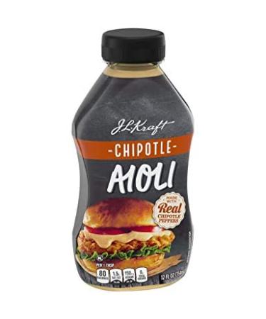 J.L Kraft Chipotle Aioli Spread with Real Chipotle Peppers - 2 Pk (24 oz) - Buy Online on GoSupps.com