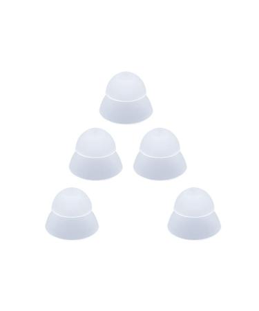 Hearing Aid Power Domes Double Layer Tips Suitable for GN Resound Sure Fit Models 12mm (Lx5)