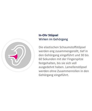 Ohropax Color Earplugs - 8 Pieces - Reusable Foam In-Ear Plugs for Noise Protection at Festivals Concerts Sleeping & Music - International Shipping Available - Buy Online on GoSupps.com