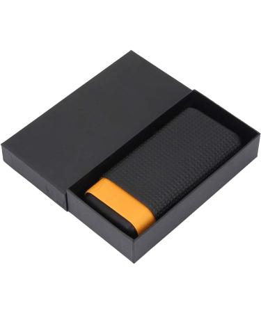 Travel Cigar Humidor Portable Cigar Case Leather Cigar Case Cigar Storage Box for Travel Business Packed with Nice Gift Box - Buy Online on GoSupps.com