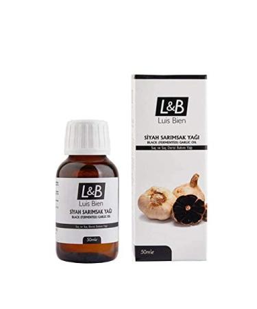 Luis Bien Black Garlic Oil   50ml Fermented Garlic Oil for Hair Growth   Premium Potent Formula - Regenerates and Nourishes - Promotes Regrowth and Healthier Scalp   Easy to Apply