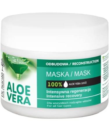 Dr Sante Aloe Vera Reconstruction Hair Mask Intensive Recovery Damaged Hair 300ml - Buy Online on GoSupps.com