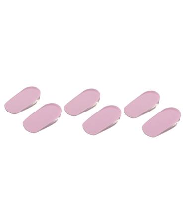 3 Pairs Pu Heel Insert Increase Insoles Height Increase Insole Invisible Insole Height Lift Pad