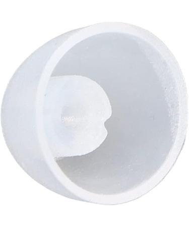 Buy 10-Piece Washable Silicone Ear Plugs | 8mm Open Design Replacement Tips for Hearing Aids - Buy Online on GoSupps.com